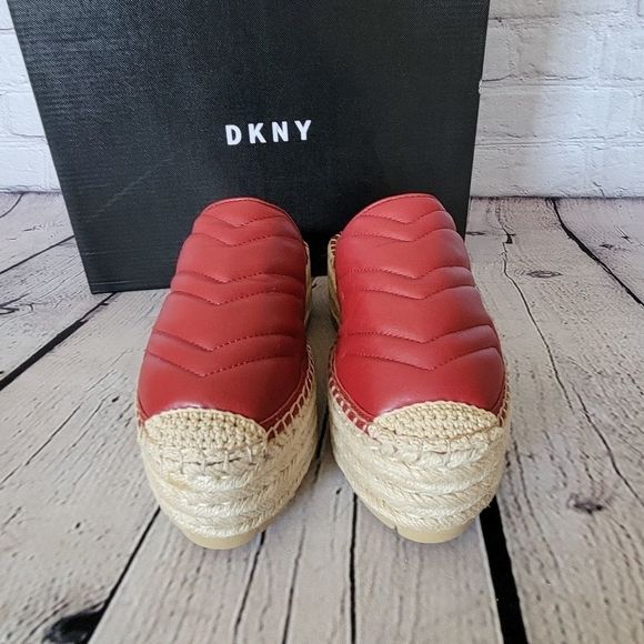DKNY Ricki Espadrille Flatform Mules - Picture 3 of 8
